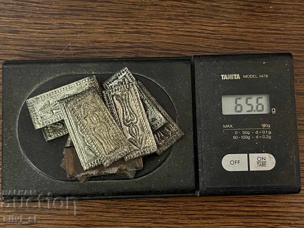 Ασημένια μέρη από αναγεννησιακή ζώνη - 5