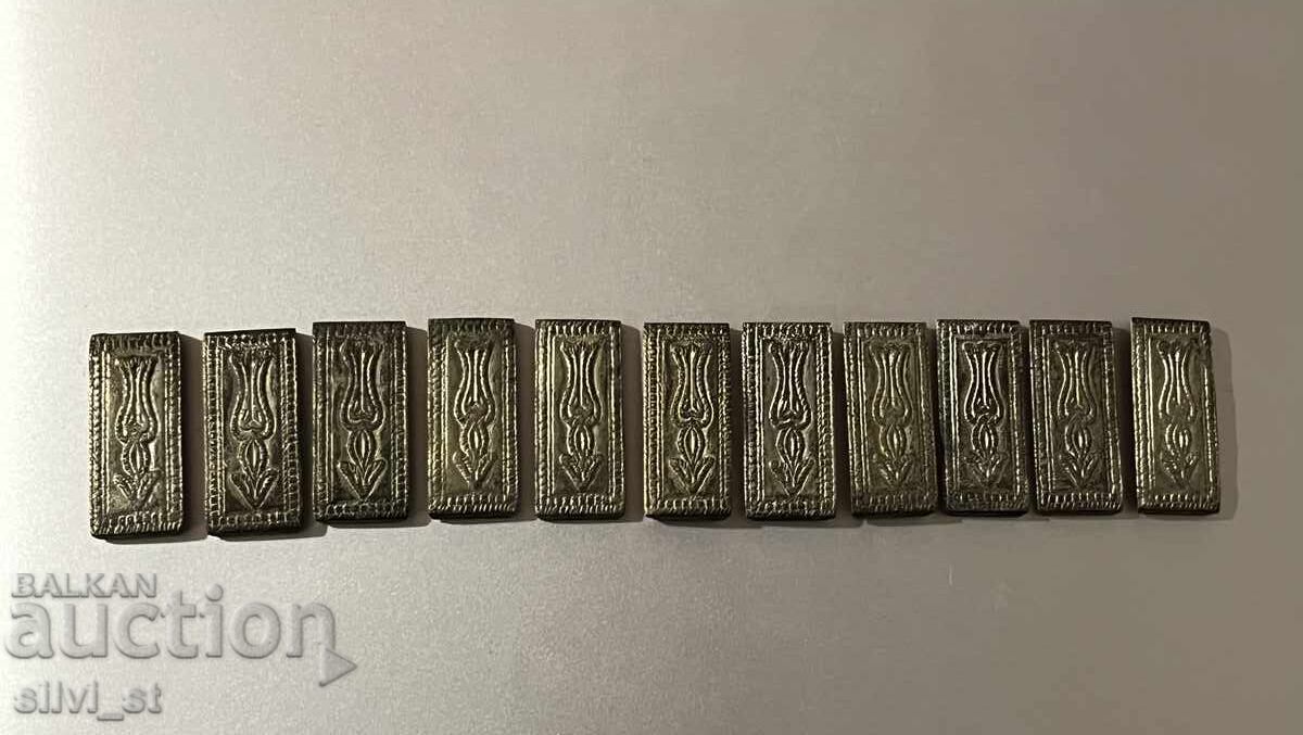 Ασημένια μέρη από αναγεννησιακή ζώνη - 6