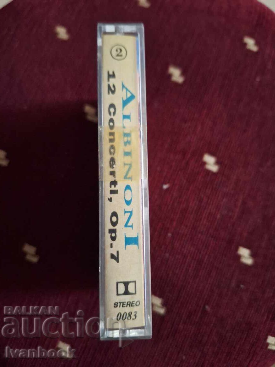 Κασέτα Ήχου - Αλμπιόνι με τιμή 3.00 BGN | € 1.53 Κασέτα Ήχου - Αλμπιόνι με τιμή 3.00 BGN | € 1.53