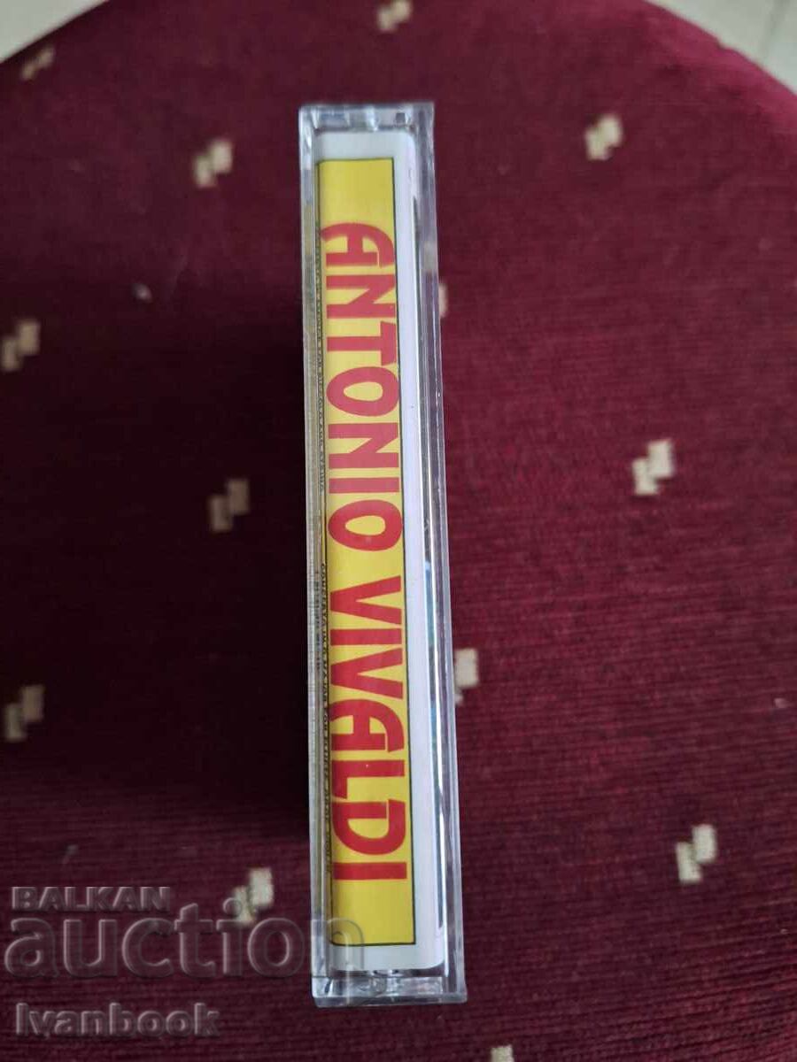 Audio cassette - Antonio Vivaldi with price 3.00 BGN | € 1.53 Audio cassette - Antonio Vivaldi with price 3.00 BGN | € 1.53