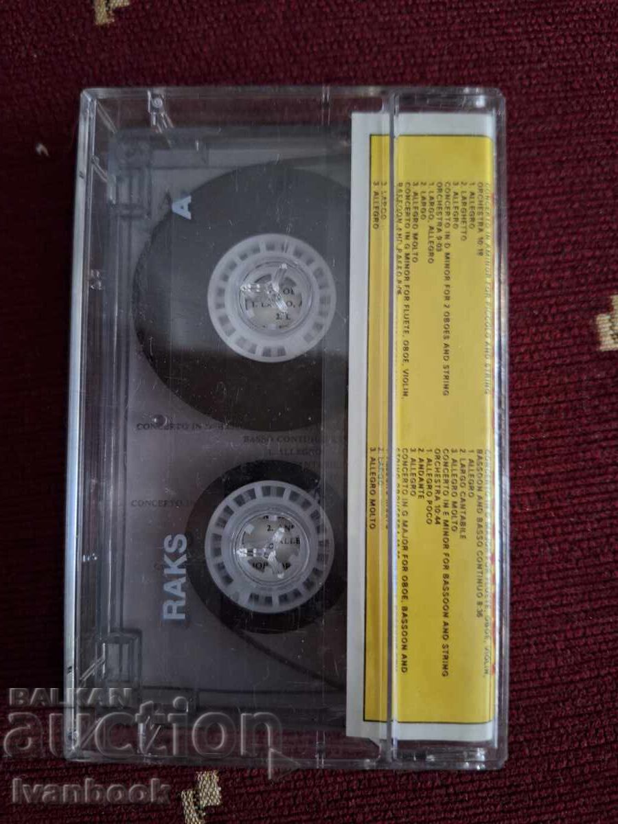 Auction Audio cassette - Antonio Vivaldi Auction Audio cassette - Antonio Vivaldi