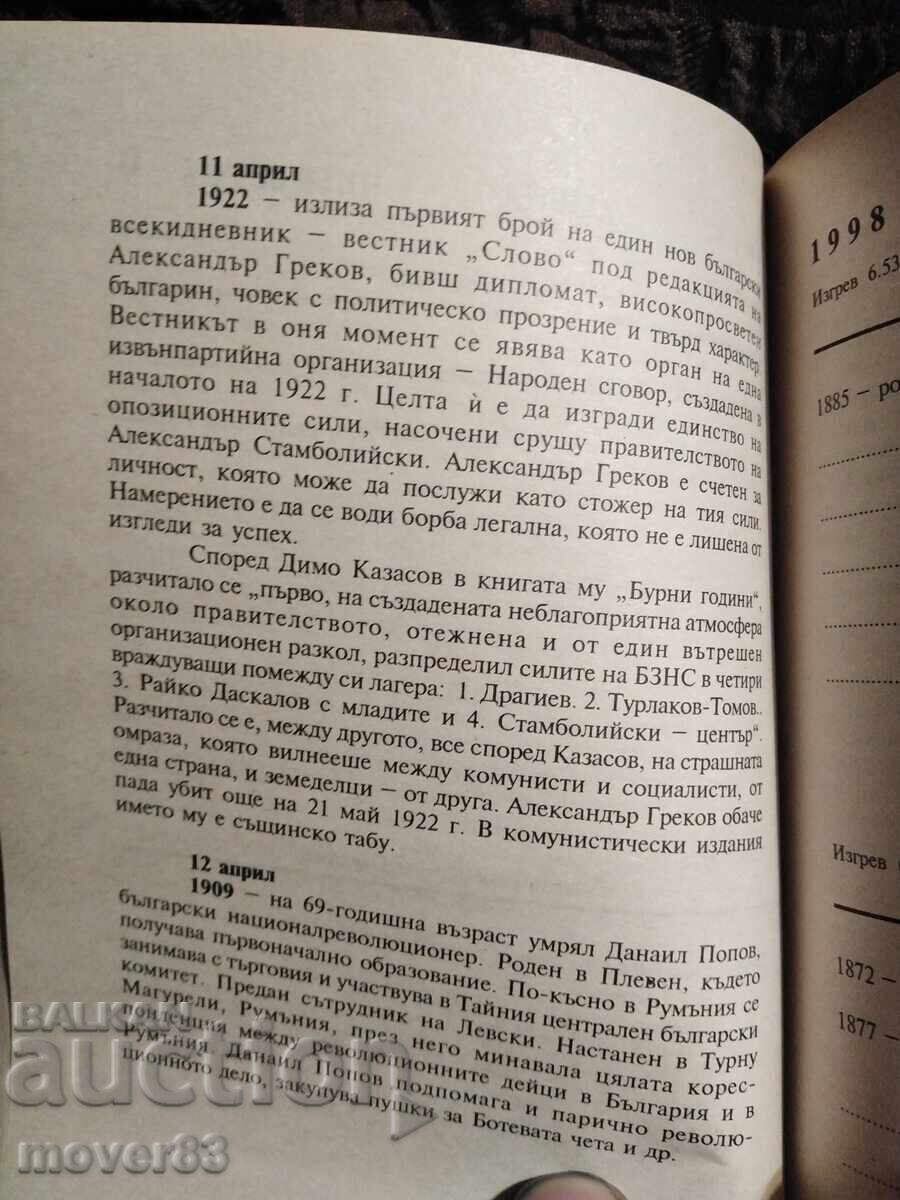 Delivery of New Bulgarian Calendar 1998 Delivery of New Bulgarian Calendar 1998