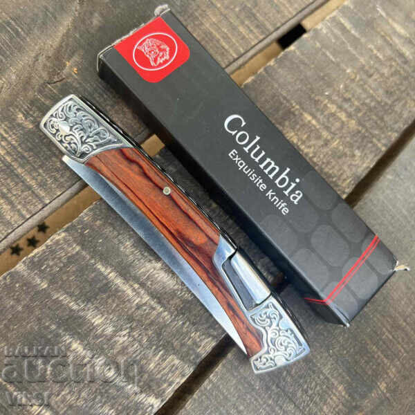 Folding knife COLUMBIA A3165 - 100x237 mm with price 24.50 BGN | € 12.53