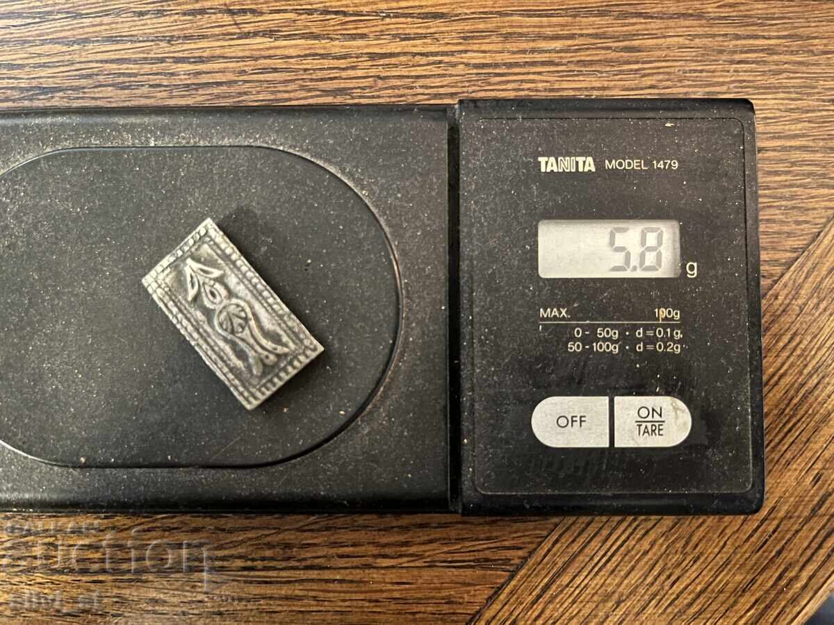 Auction  Silver parts of Revival belt