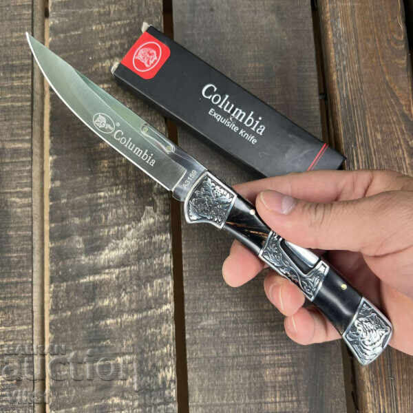 Licitație Briceag de vânătoare pliabil COLUMBIA A3159 BLACK -105kh237