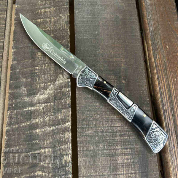 Briceag de vânătoare pliabil COLUMBIA A3159 BLACK -105kh237 - 5