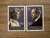 Liechtenstein - Prince Franz Joseph II and Princess... (1983) MNH