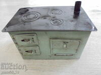 №8234 Old children's toy - tin stove