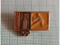 Badge - Olympics Moscow 1980 Volleyball ball