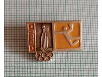 Badge - Olympics Moscow 1980 Handball
