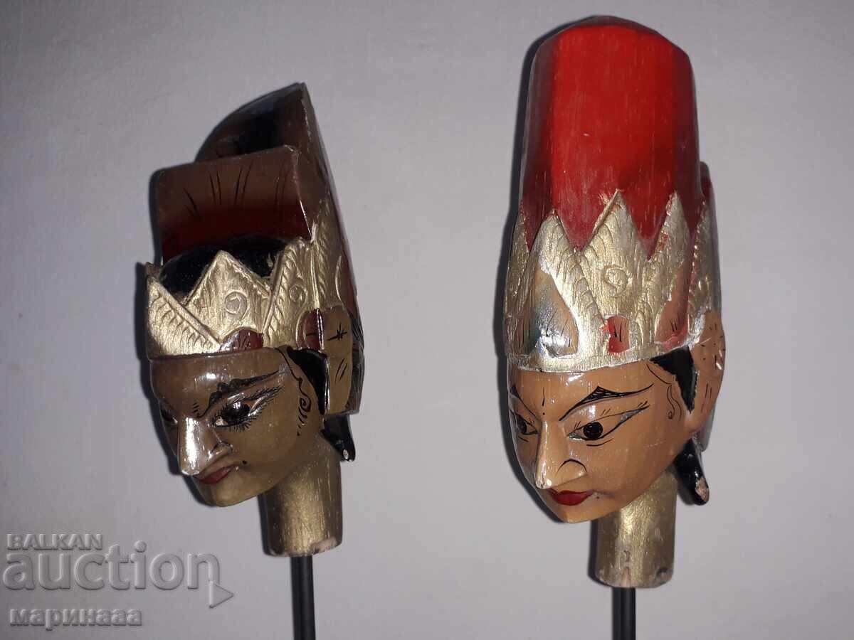 КОМПЛЕКТ ДЪРВЕНИ ФИГУРИ - 5