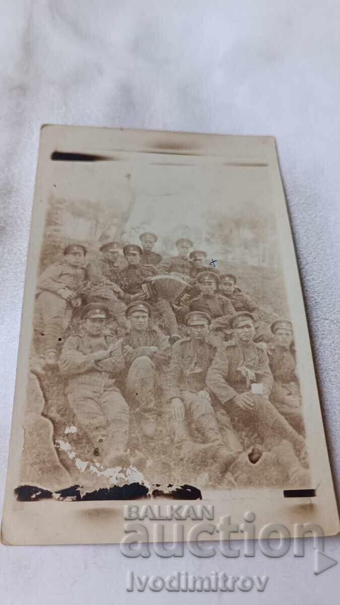 Photo Soldiers at the front World War I Photo Soldiers at the front World War I