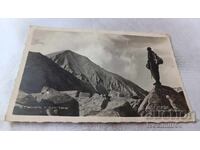 Carte poștală Vârful Pirin El-Tepe Gr. Paști