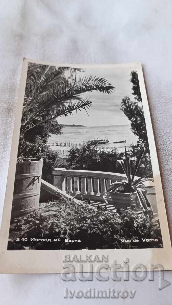 Postcard Varna View 1959