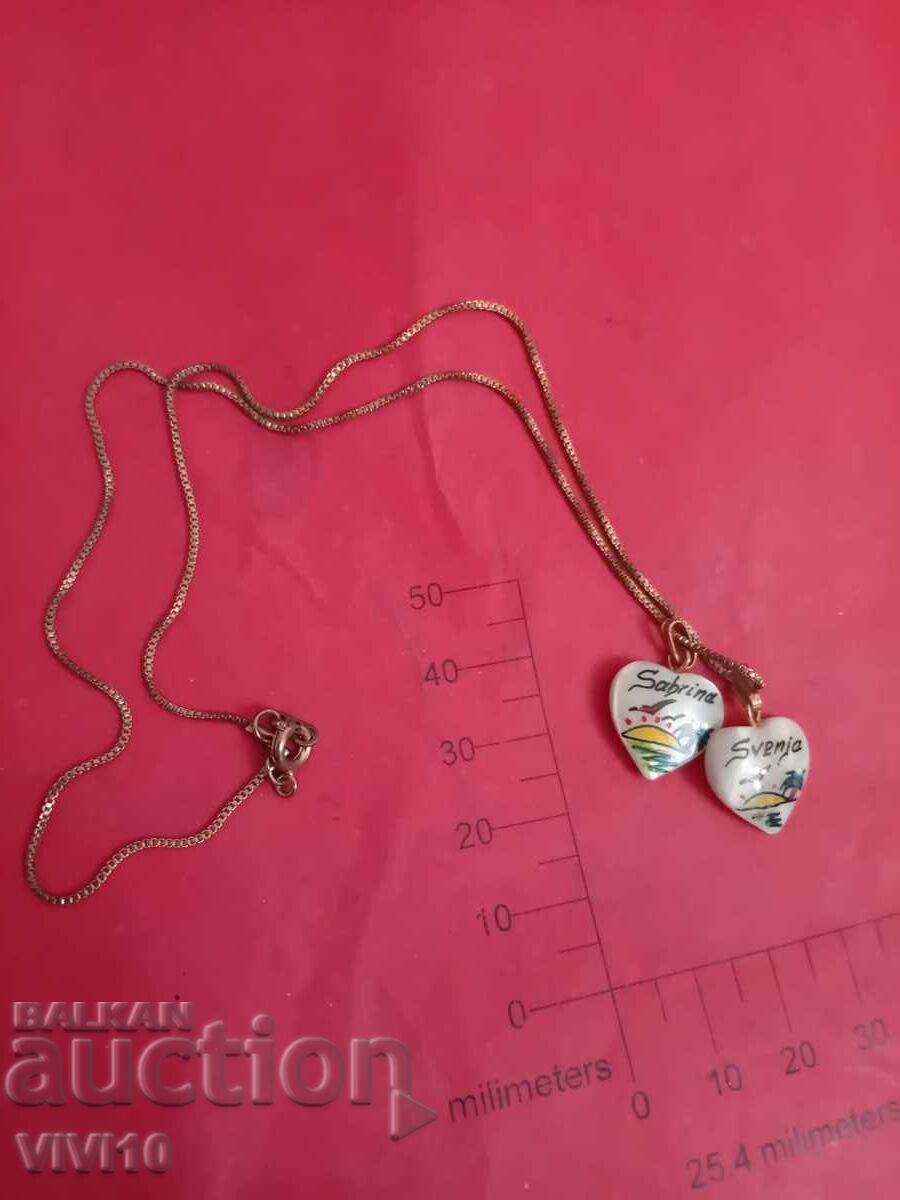 Αρχαίο κολιέ με μαργαριτάρι