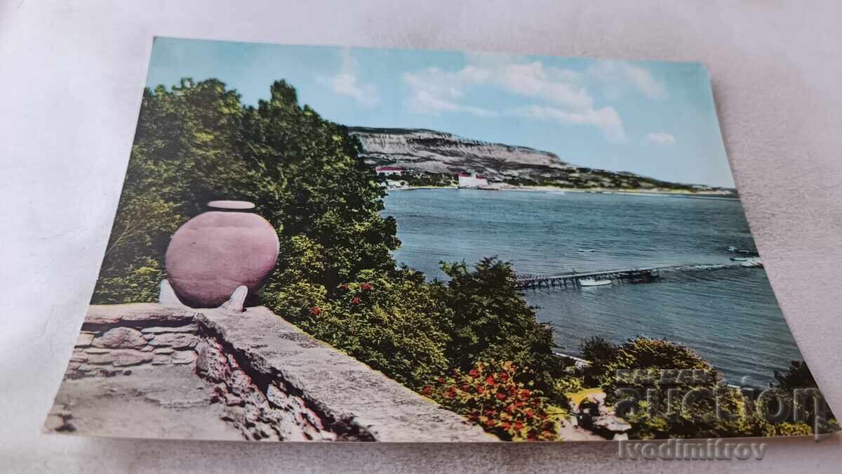 Пощенска картичка Балчик Изглед 1960 Пощенска картичка Балчик Изглед 1960