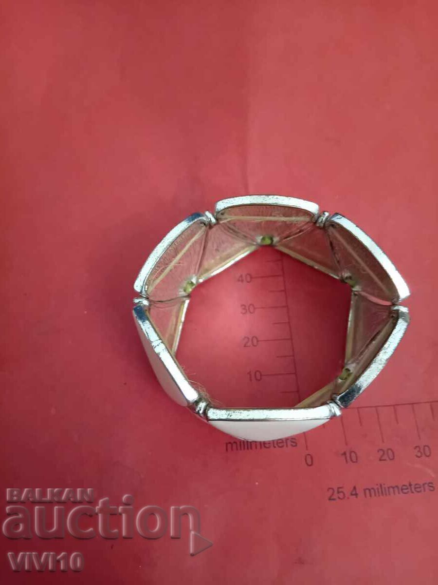 Antique enameled bracelet