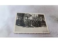 Photo Sofia Students and teachers in the park 1938