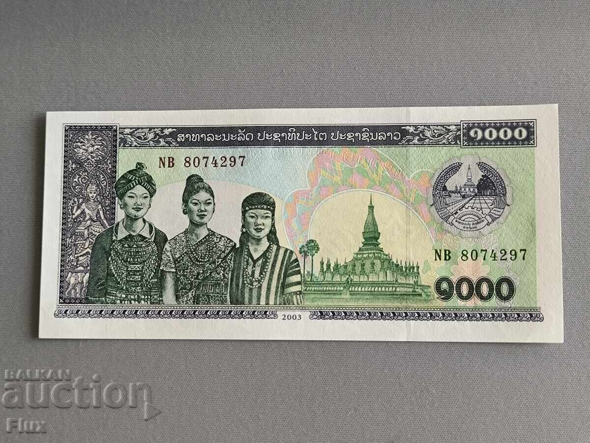 Banknote - Laos - 1000 Kip UNC | 2003