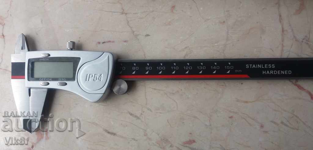 Цифров двустранен шублер(дигитален ) 0.01 - 150мм /СТОМАНЕН/ с цена 35.00 лв. | € 17.90 Цифров двустранен шублер(дигитален ) 0.01 - 150мм /СТОМАНЕН/ с цена 35.00 лв. | € 17.90