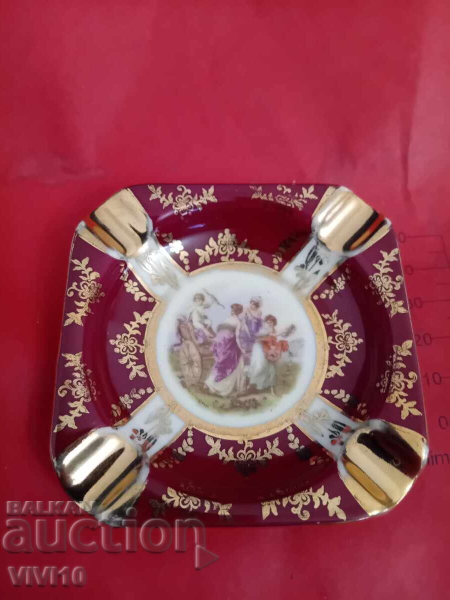 Miniature ashtray, Limoges type, Austria