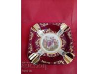 Miniatură, scrumieră tip Limoges, Austria