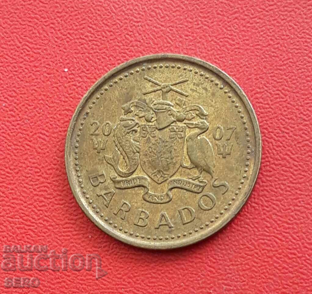 Insula Barbados - 5 cenți 2007 cu preț 0.80 BGN | € 0.41 Insula Barbados - 5 cenți 2007 cu preț 0.80 BGN | € 0.41