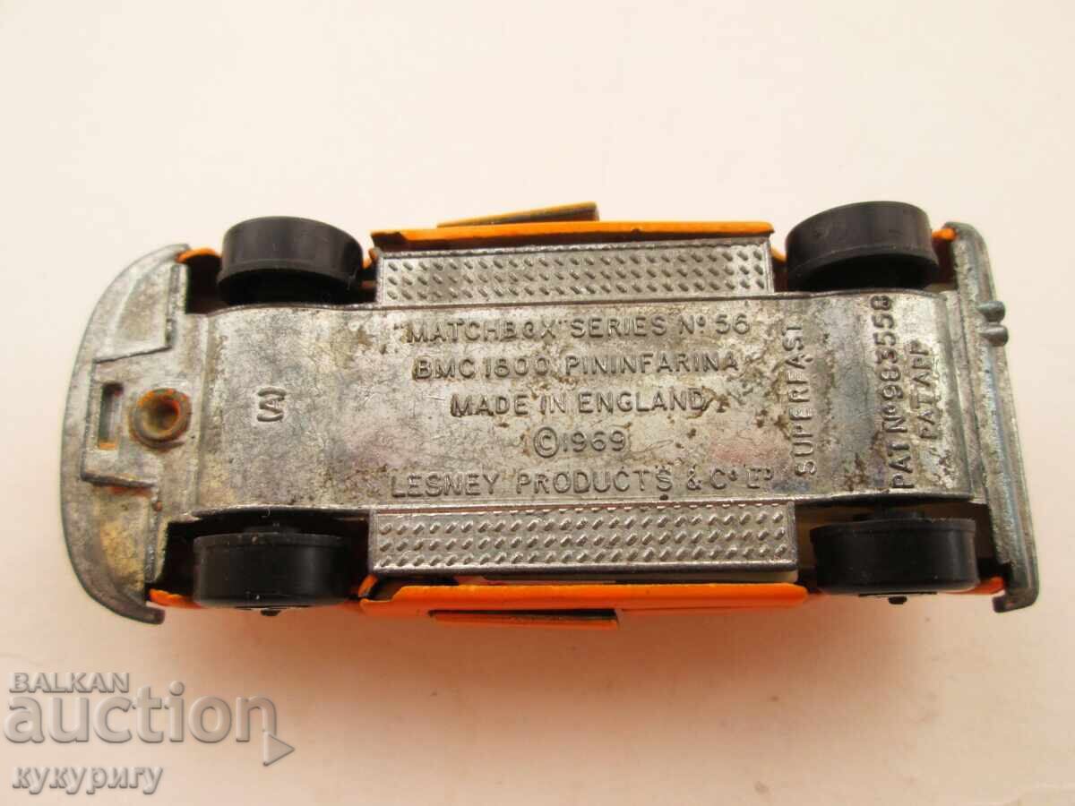 Old metal BMC Pininfarina Matchbox Superfast N56 cart - 7