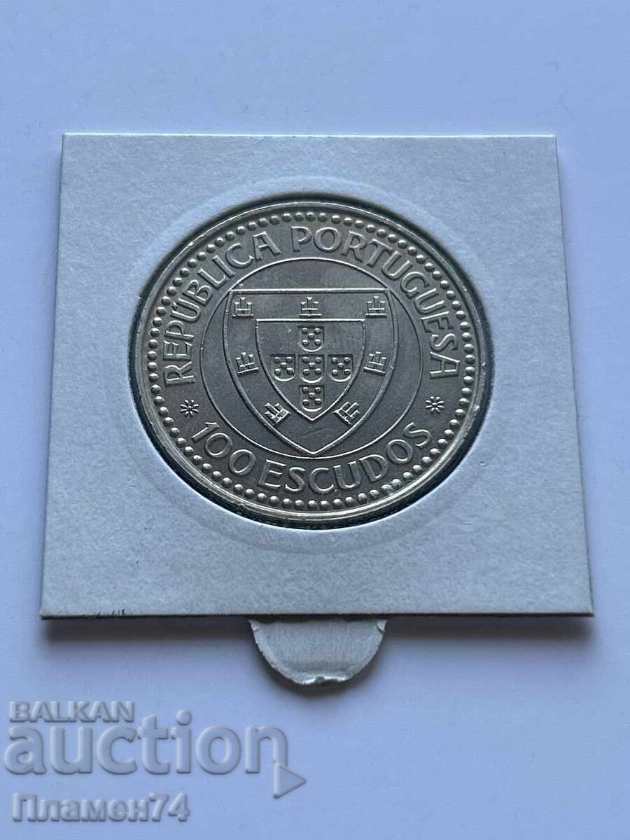 100 Escudos 1987 Portugal Gil Eanes