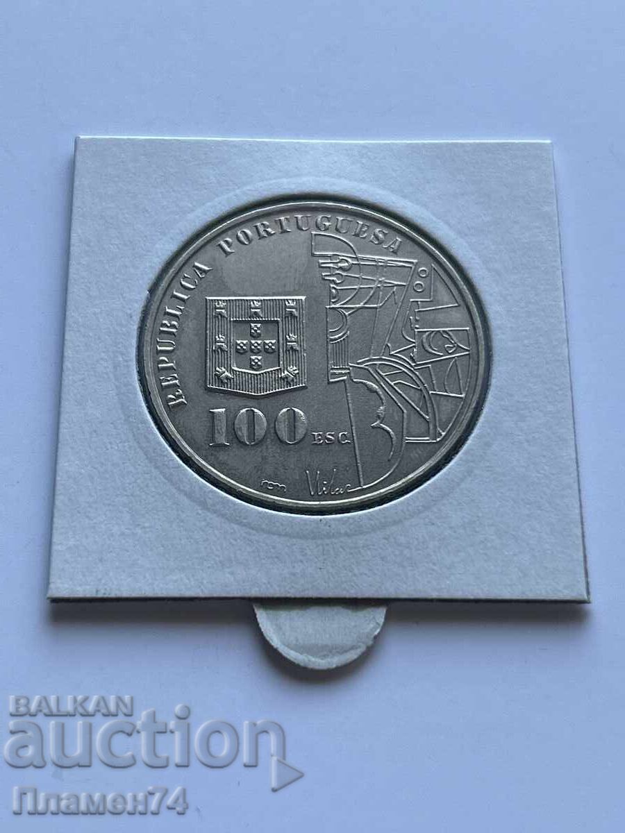 100 εσκούδο 1987 Πορτογαλία Αμαδέο ντε Σόουζα Καρντόζο