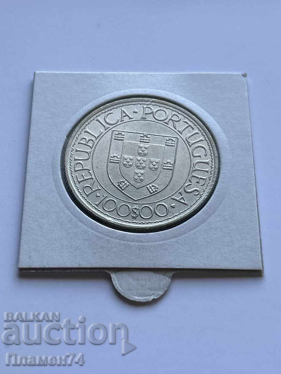 100 Escudos 1988 Portugal Bartolomeu Dias