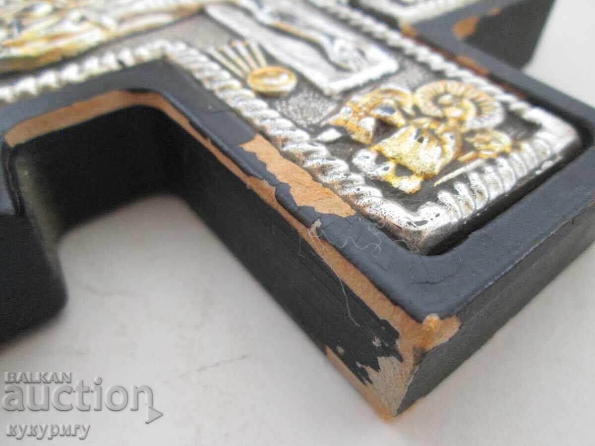 Μεγάλος Ελληνικός Σταυρός Τοίχου με θρησκευτικές σκηνές - 6