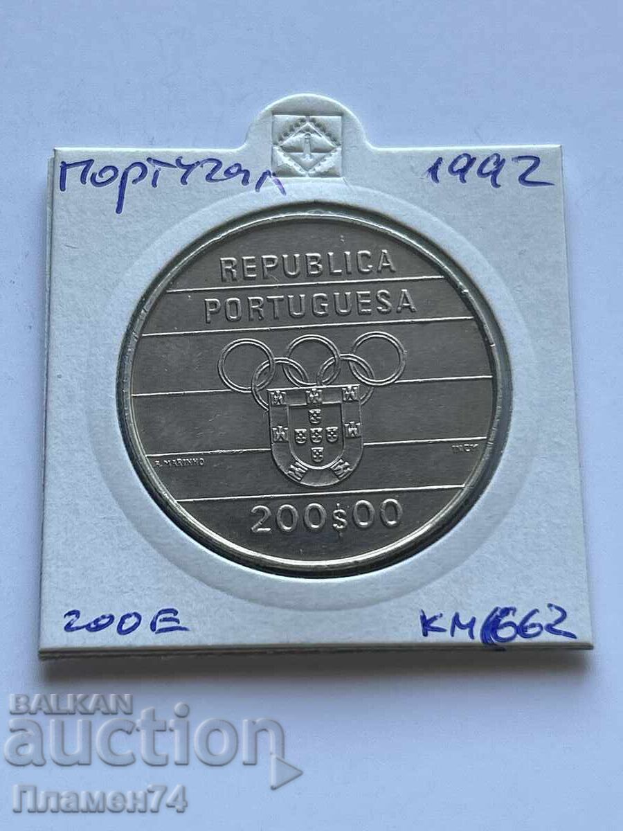 200 escudos 1992 Portugalia Barcelona 200 escudos 1992 Portugalia Barcelona