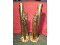 2 Γερμανικά χάλκινα κουμπαράκια για νομίσματα