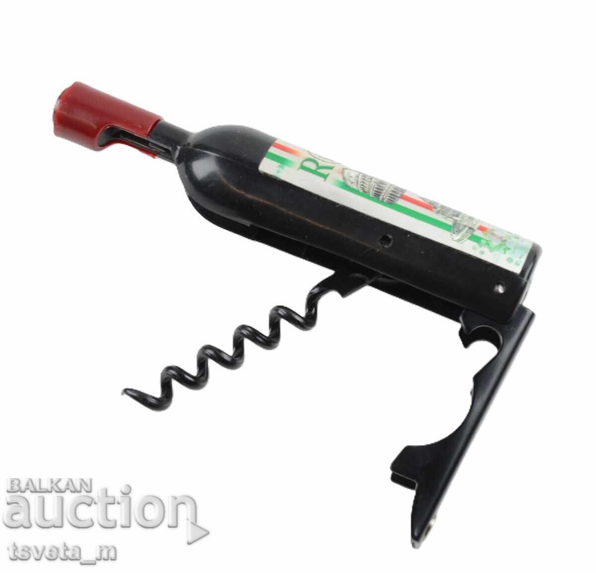 Tirbușon cu desfăcător magnet frigider Roma cu preț € 1.00 | 1.96 BGN Tirbușon cu desfăcător magnet frigider Roma cu preț € 1.00 | 1.96 BGN