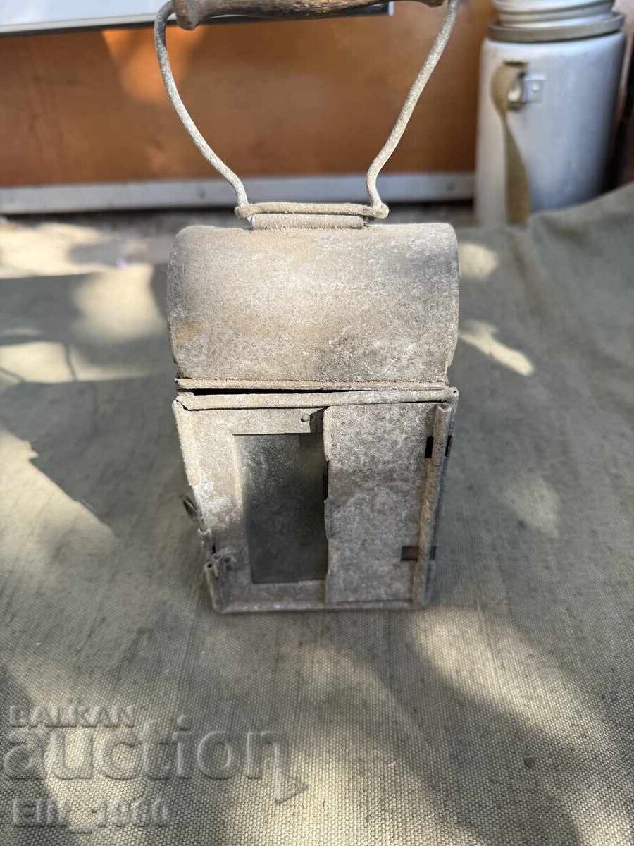 Used military trench lantern PSV