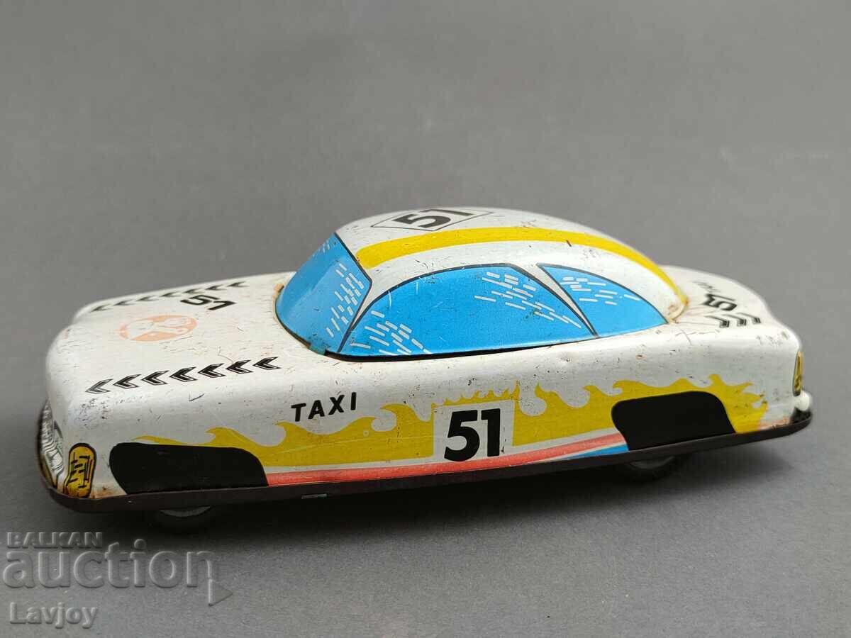 Delivery of Old Metal Cart Taxi 51