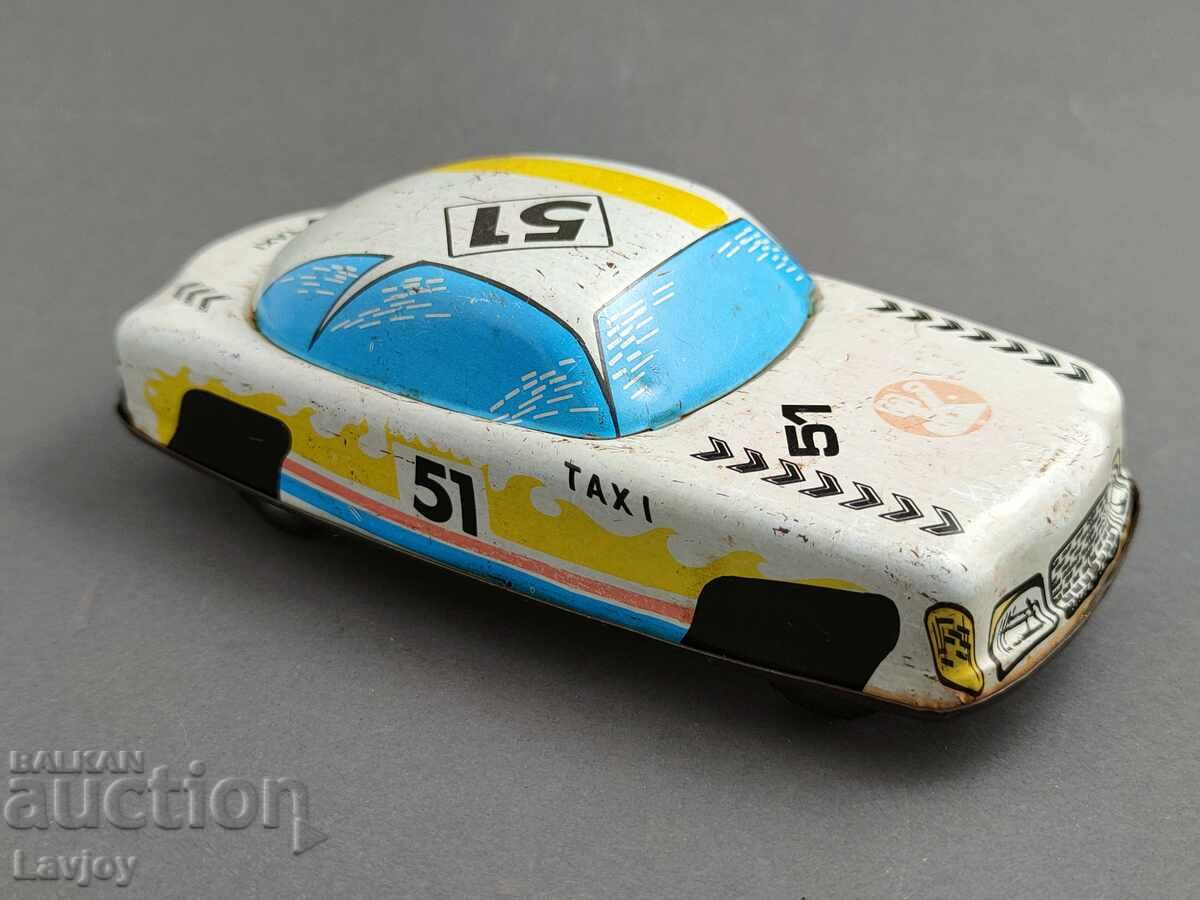 Old Metal Cart Taxi 51