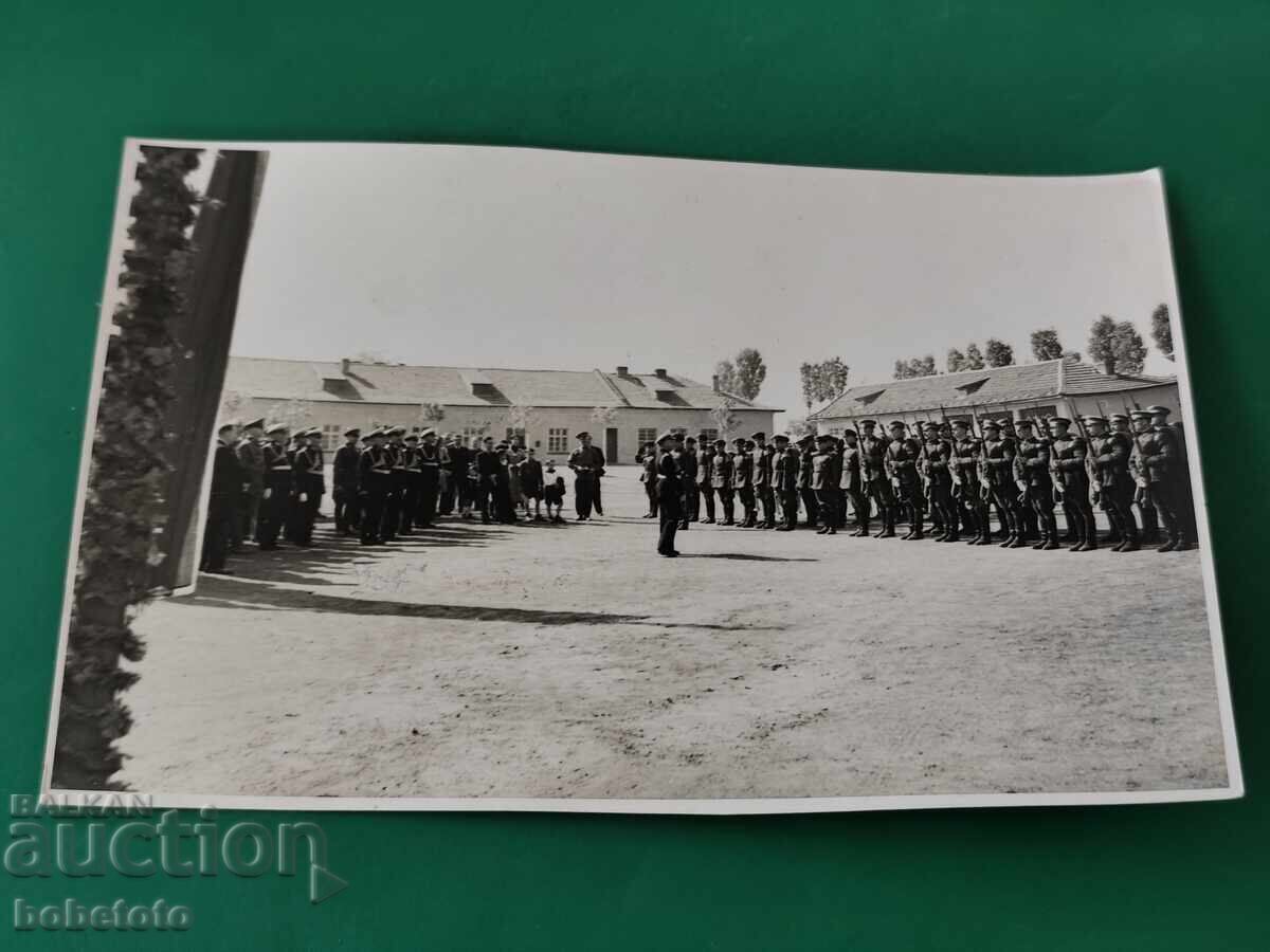 Fotografie veche militară Fotografie veche militară