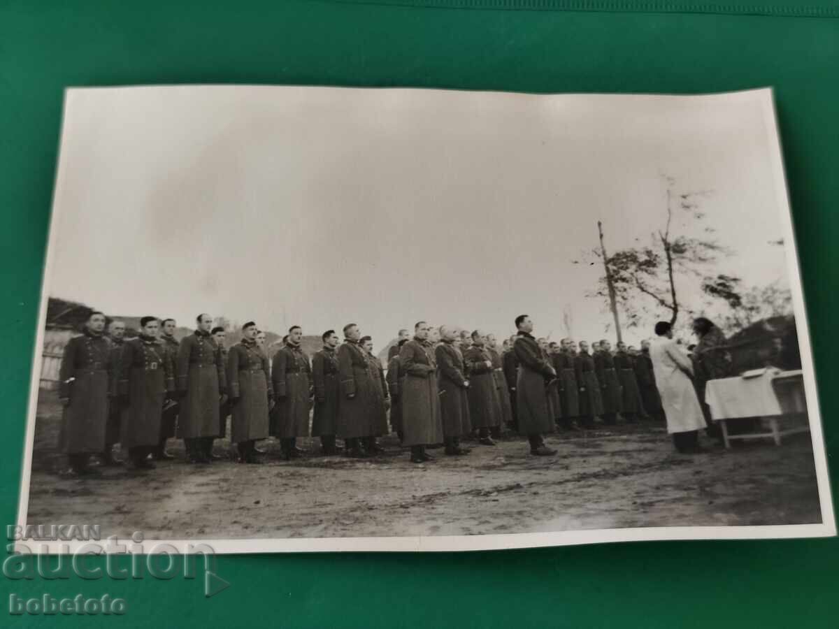 Fotografie veche militară Fotografie veche militară
