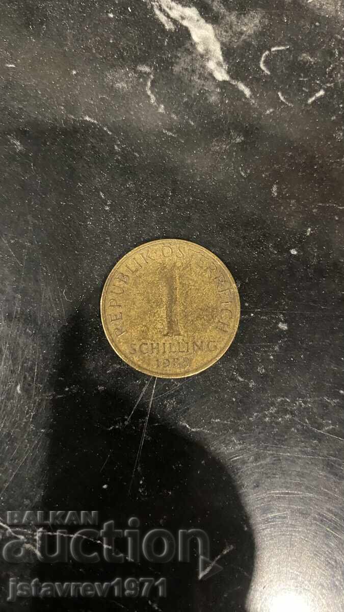 Παράδοση Παλαιό νόμισμα 1988 Σελίνι Παράδοση Παλαιό νόμισμα 1988 Σελίνι