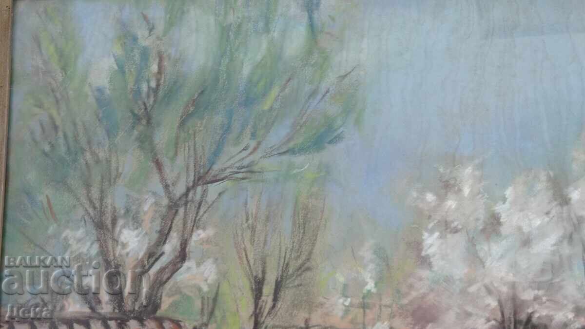 Γιορντάν Κράτσμαροφ πίνακας από τη δεκαετία του '40 με τιμή 1100.00 BGN | € 562.42