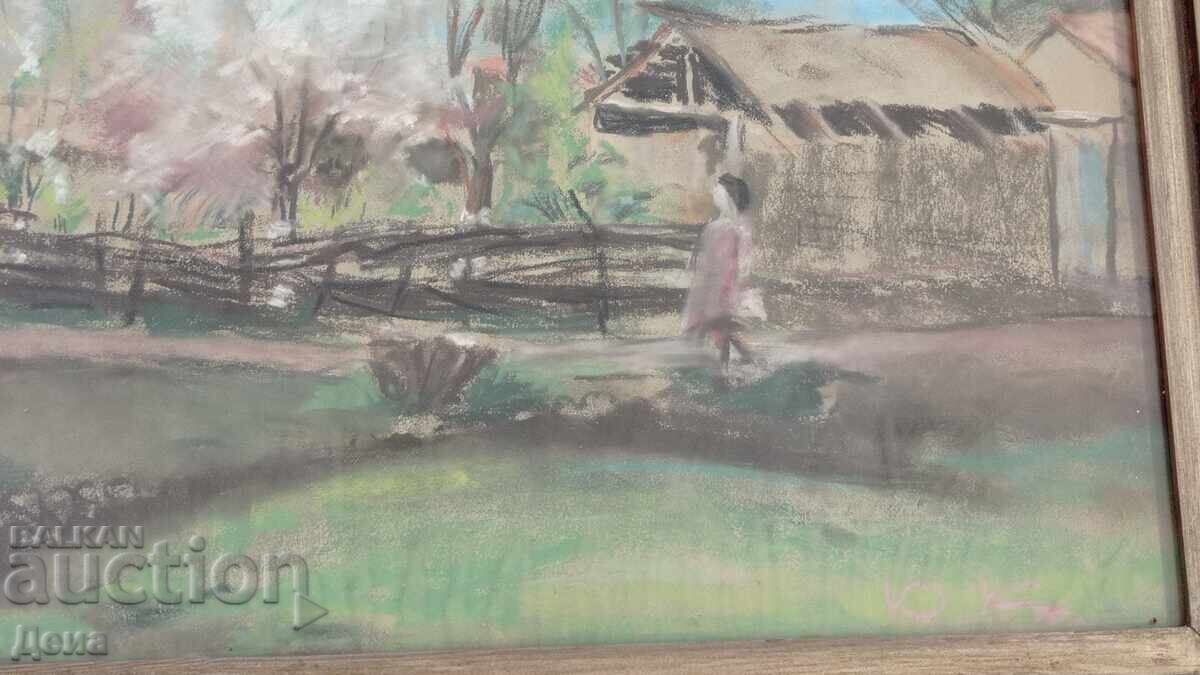 Йордан Кръчмаров картина от 40те - 5