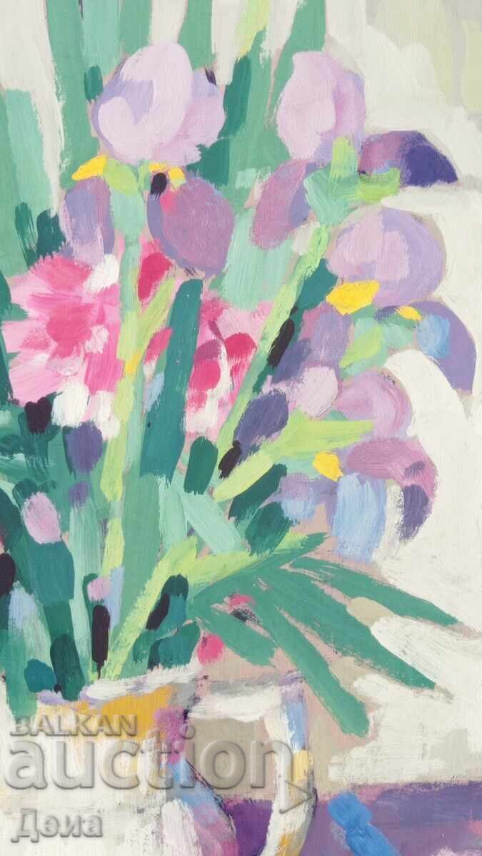 Delivery of Simeon Silyanovski painting 1999