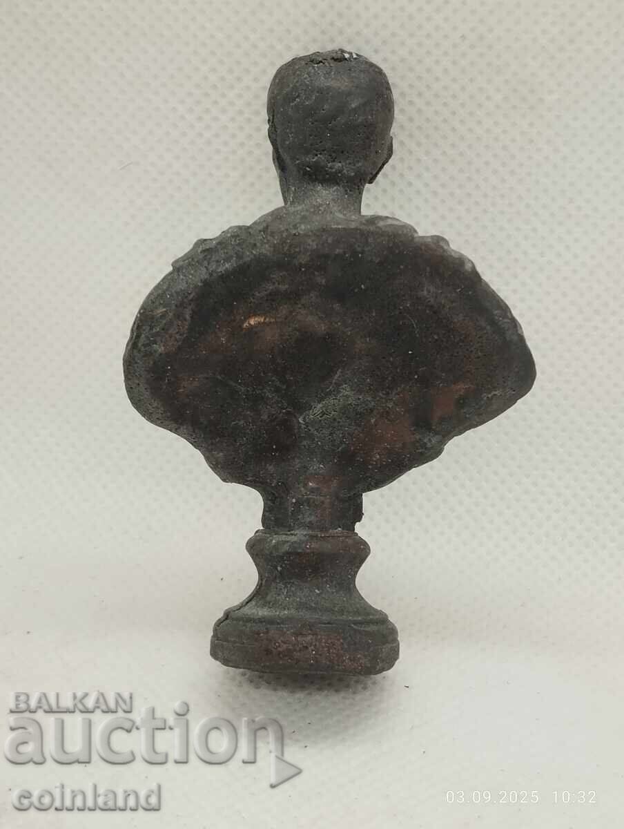 Auction  Ancient Bronze Figurine Julius Caesar REPLICA REPRODUCTION