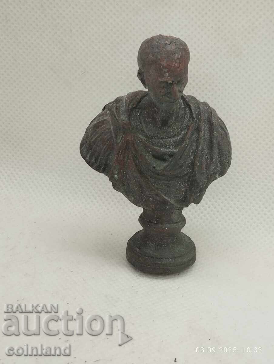 Ancient Bronze Figurine Julius Caesar REPLICA REPRODUCTION - 5