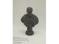 Figurina antică din bronz Iulius Cezar REPLICĂ REPRODUCERE