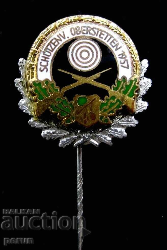 Hunting weapons association in Oberstetten, Germany -Rare- 1957 Hunting weapons association in Oberstetten, Germany -Rare- 1957