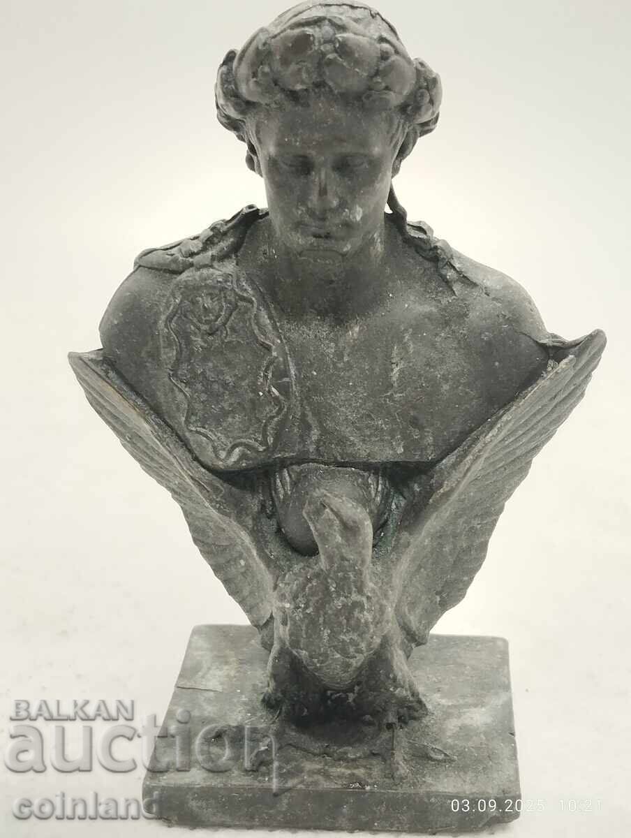 Figurină antică din bronz Napoleon I REPLICĂ REPRODUCERE - 5