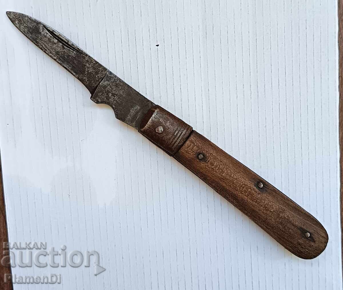 Auction  Old knife, folding knife